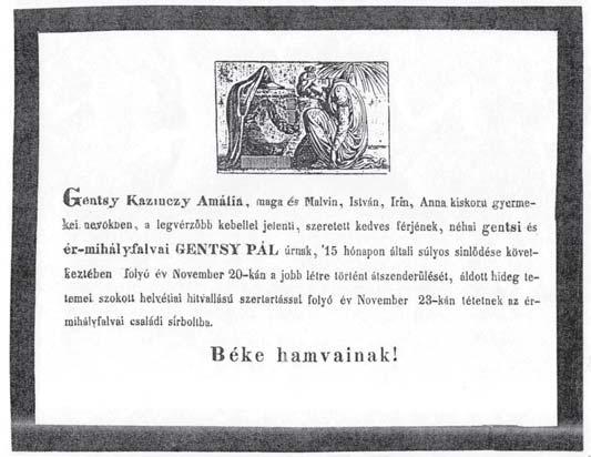 16. OLDAL PARTIUM Ezután is minden történendõkrõl a tisztelt megyét tudósítani kötelességemnek tartom. Kelt Becskereken, 1848. október 11-én. Gencsy Pál s.k. Bihar megye lovassági parancsnoka fejezi be jelentését.