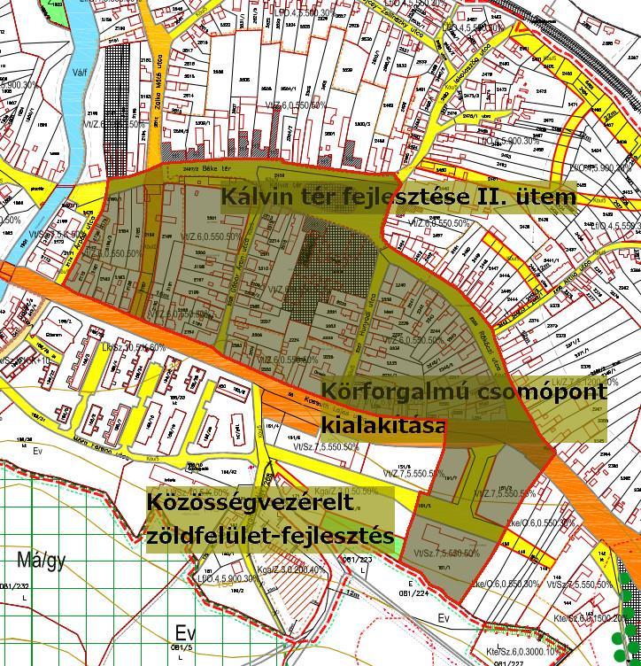 SAJÓSZENTPÉTER Várs Integrált Településfejlesztési Stratégiája 37 Indikátr: vársi területeken újnnan létrehztt vagy helyreállíttt köz- vagy kereskedelmi épületek, m 2 Közösségi terek létesítése: a