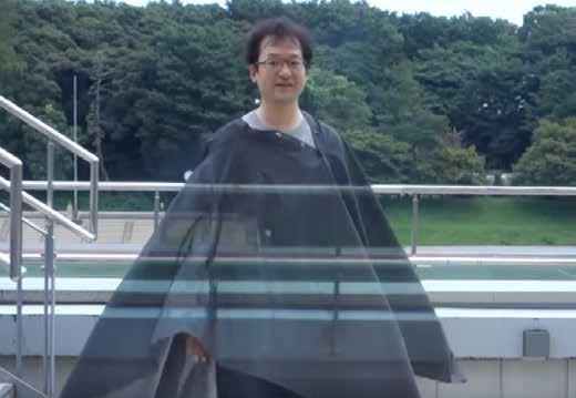 ÖSSZHADERŐNEMI PARANCSNOKSÁG SZAKMAI-TUDOMÁNYOS FOLYÓIRATA 55 23. ábra. A japán Masahiko Inami által készített optikai álcázással működő köpeny https://www.youtube.com/watch?