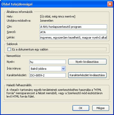 A Minden HTML elem megjelenítése nézetben a lapon láthatóvá válnak az egyes HTML címkék is.