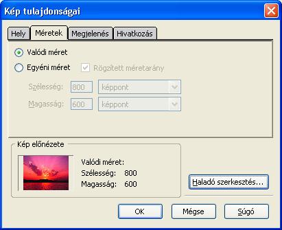 Ha egy képhez nem kell magyarázó szöveg (mert például csak design célból szerepeltetjük), akkor egy választókapcsolóval állíthatjuk be, hogy nem