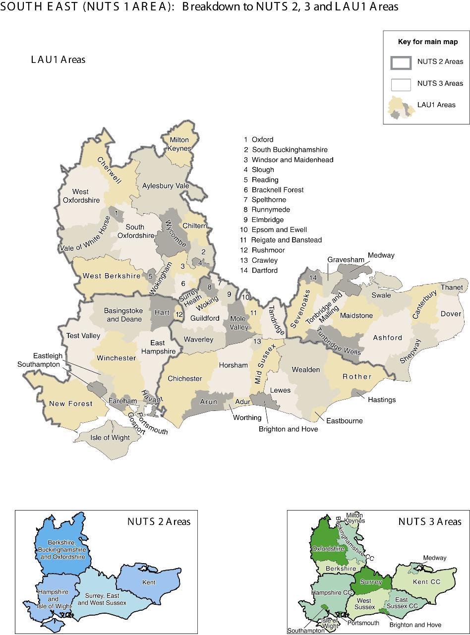 NUTS beosztás A single uniform breakdown of territorial units for production of regional statististics Eligibility for and expenditure