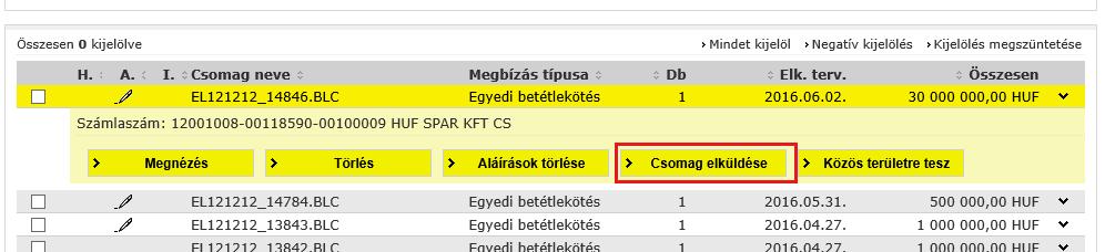 3. Az aláírás után a beküldéshez, kattintson a