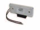 FEHÉR LED tartóval 5W105Z Helyzetjelző