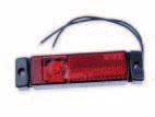 5W217Z Helyzetjelző W44 (218P) hátsó PIROS LED