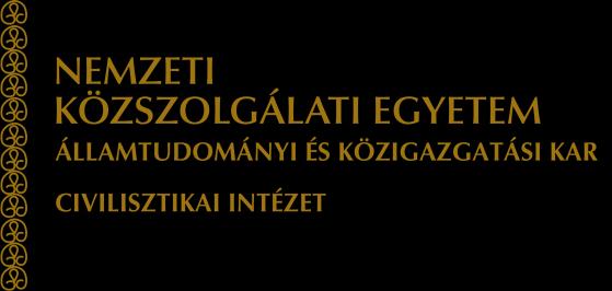 OPUSCULA CIVILIA Nagy Barna
