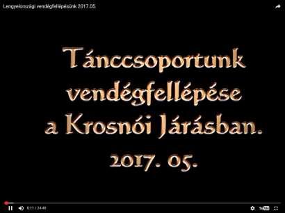 3. Diadal Úti Általános Iskola lengyelországi fellépése Buskó András: tájékoztatta a megjelent képviselőt, hogy a Diadal Úti Általános Iskola művészeti csoportja 2017. május 1-4.