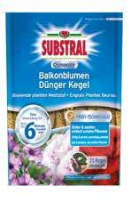 750 g 6X750 g/karton Cikkszám: 7514 VOG cikkszám: 732157 25 db 12x25 db/karton Cikkszám: 7501 VOG cikkszám: 732118 SUBSTRAL OSMOCOTE TABLETTA BALKONNÖVÉNYEKHEZ Szabályozott tápanyag-leadású granulált