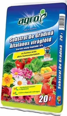 VIRÁGFÖLDEK AGRO Általános virágföld A100/45 20 l 120 1 858600964 09 70 2703 00 00 3 év A100/46 50 l 51 1 858600964 09 87 2703 00 00 3 év A100/47 75 l 36 1 858600964 09 94 2703 00 00 3 év Vitality