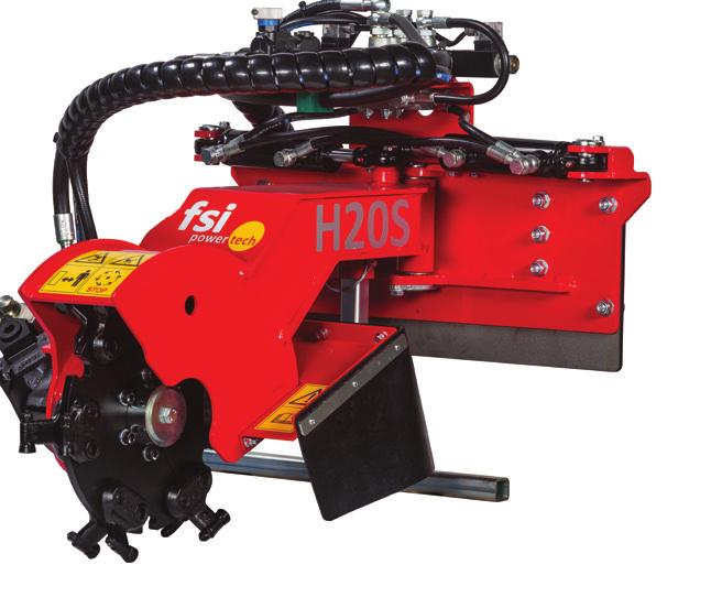 H20S / H40S Hidraulikus H20S Max.: 24,5 mm H20S 700 mm H40S Max.: 52 mm H40S 1100 mm Vágótárcsa Modell Olajáramlás Max.