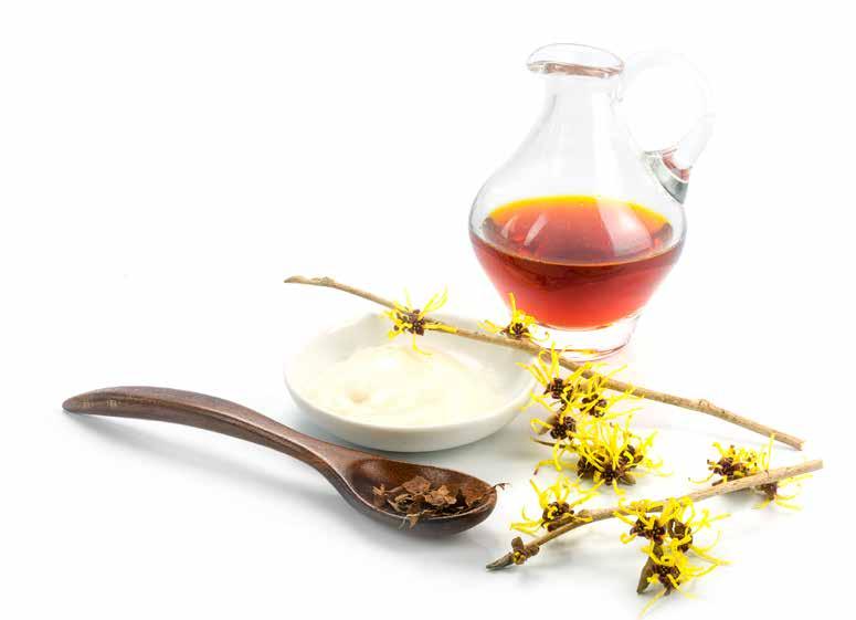 A kérgéből vagy leveleiből készített kivonat 10%-ban tartalmaz cserzőanyagokat, szerves savakat, flavonoidokat, nyálkaanyagot, a tannin egy különleges, ún.