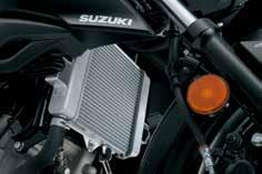 A GSX-S125 hengerűrtartalma ténylegesen 124,4 cm 3, 62 mm-es hengerfurat-átmérővel és 41,2 mm-es dugattyúlökettel.