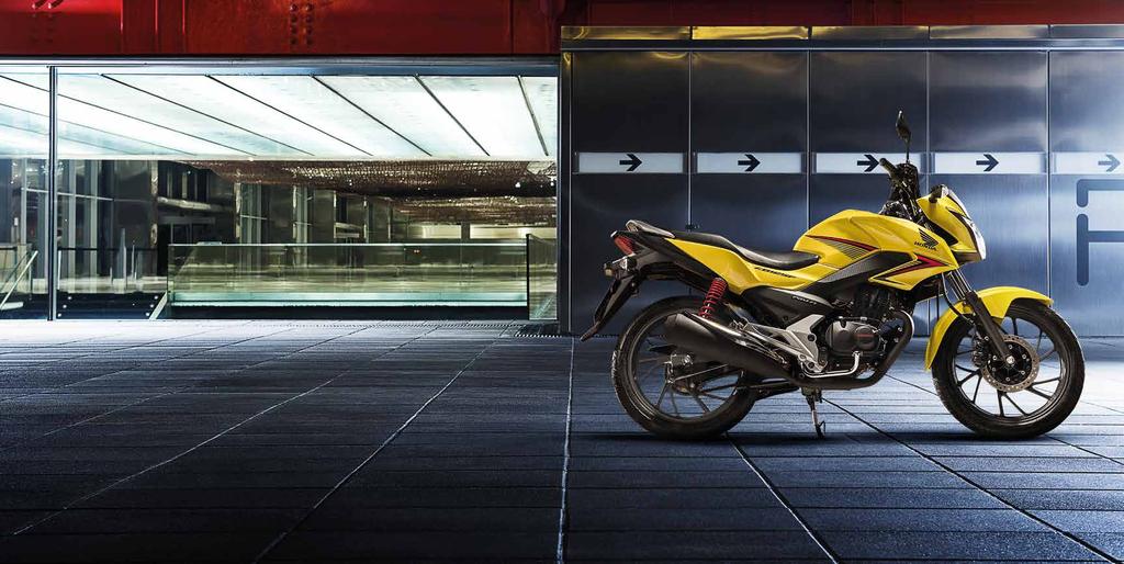 Ismerd meg AZ IGAZI SZABADSÁGOT Az új Honda CB125F a szabadság kimeríthetetlen forrása, hiszen lehetőséget teremt, hogy minden helyzetben kezébe vegye az irányítást, s arra haladjon, amerre szeretne.