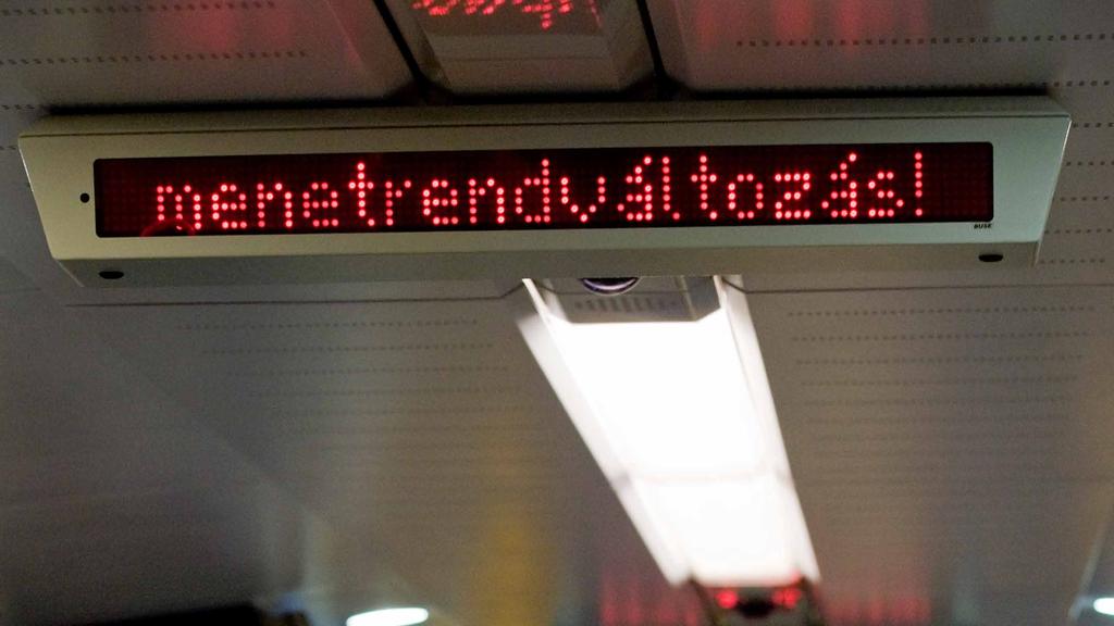 Menetrend ütemes menetrend: növekvő bevételek, csökkenő