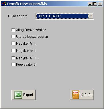 n. Keresés vonalkódra (gomb) Termék keresése vonalód alapján o. Elfogadva módosítások véglegesítése p. Mégsem (gomb) Új felvitel és módosítás elvetése mentés nélkül q.