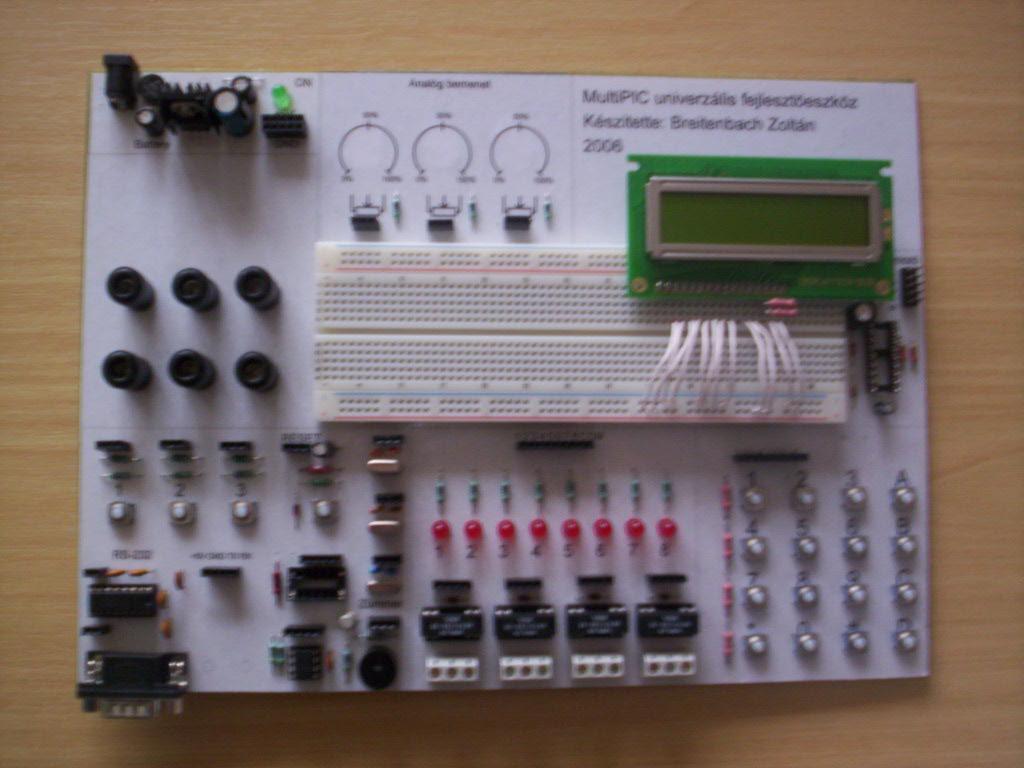 MultiPIC univerzális fejlesztőeszköz v1.0 Készítette: Breitenbach Zoltán brejti2000@freemail.