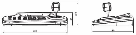 10 Kialakítás 11 Termék műszaki adatai Termék SPC-1010 LCD kijelző 2x16 karakter Kameravezérlés Joystick (3 tengely + zoom vezérlés) Kompatibilis hardver PTZ Dome Samsung Techwin PTZ Dome SAMSUNG-T,