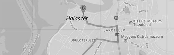 helyszínétől a