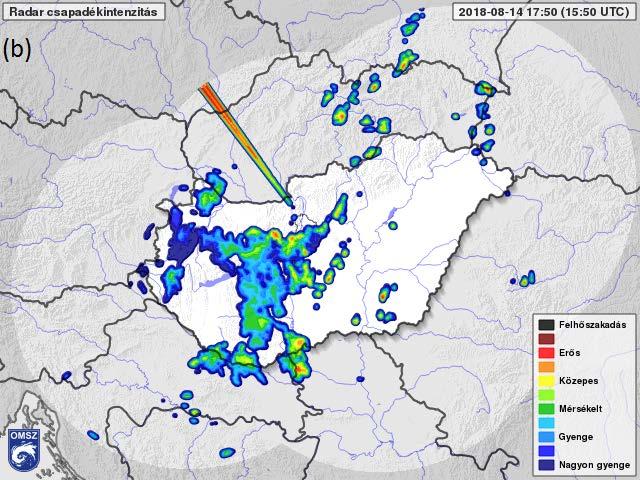 Az északnyugati irányból érkező nagyon erős WLAN zavart a szűrők nem tudták eltávolítani a képről. 3.