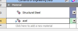 Ebben az esetben: Kattintsunk duplán az Engineering Data-ra. Most két lehetőségünk van: 1.