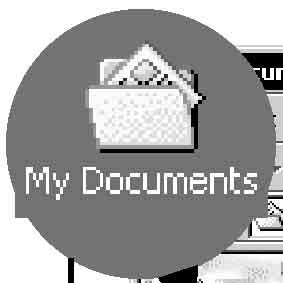 1 Kattintson kétszer a [My Computer] t [Removable Disk] t [DCIM] ikonra. 3 Kattintson kétszer a [My Documents] mappára.