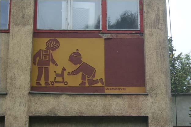 gyerekek sgraffitó 1961 Irinyi