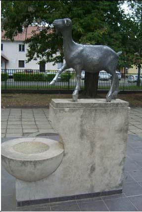 kút bronz 1957 Gyermekek úti