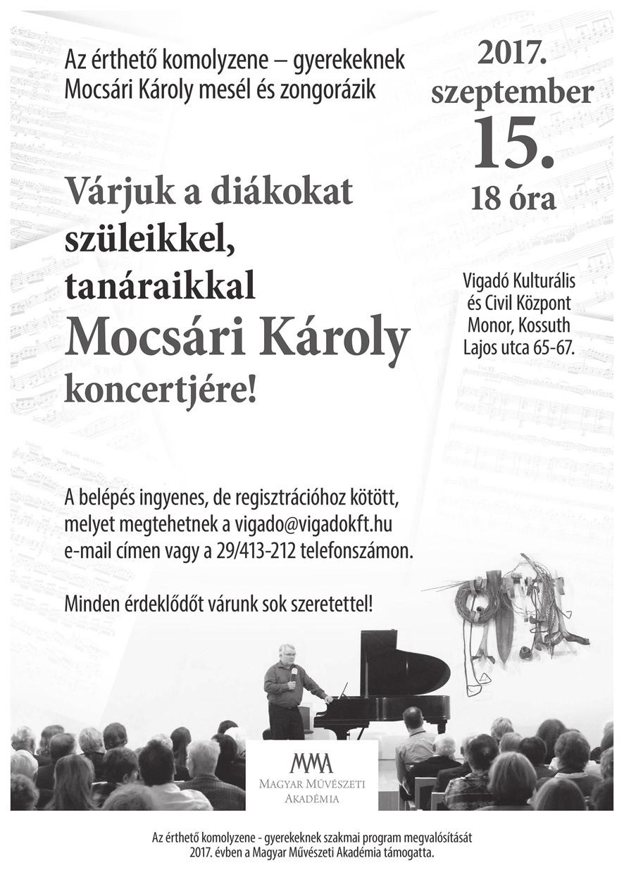 Rendezvényeink 2017. szeptember 15.