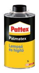 kiszerelés cikkszám 120 ml 10005290300 800 ml 10005290301 5 l 10005290302 npattex Palmafix Nagy szilárdságú építőipari kontaktragasztó, elsősorban burkolati profilok, padlószőnyegek és 1,5 mm-nél