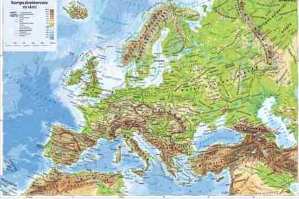 (b) Fajszám-térkép 100 100-km négyzetekre, mélykéktől (minimum = 0 faj) pirosig (maximum = 258 faj).