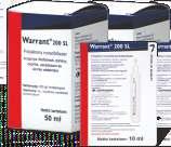 Warrant 200 SL 200 g/l imidakloprid Gyorsan felszívódó, csúcsirányi mozgású,