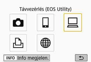 Wi-Fi-kapcsolat létrehozása A Wi-Fi-kapcsolat létrehozásához a számítógépen is végre kell hajtani a megfelelő műveleteket. A részleteket lásd a számítógép kezelési kézikönyvében.