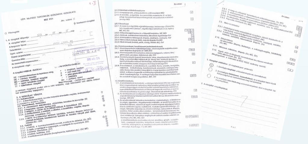 A Munkavédelmi törvény szerinti kockázat kezelés keret az emelőgép-szakértői tevékenységre!