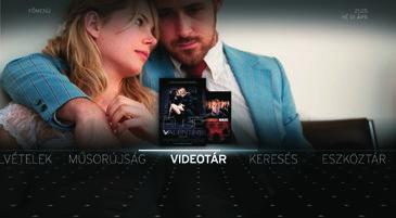 Applikációk Interaktív alkalmazásokat tartalmaz, amely segítségével televíziódon keresztül érhetsz el számos
