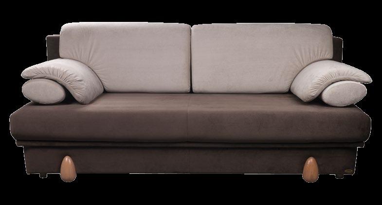 Kanapék Kanapék A kényelmes pihenés élményét garantálják a minőségi alapanyagokból készült, ágyneműtartóval és masszív Cardo Tech 1450 rugózattal rendelkező kanapék.