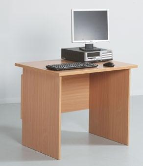 élzárással, sarkos, 2 db fiókkal Termék kód: UFTA-2F-LS laminált borítású 18 mm vastag asztallap, ABS