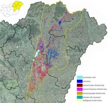 Belvíz térképezés radar felvételek alapján Sentinel-2