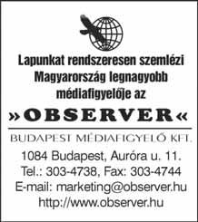 közremûködésével A kiadásért felel: dr. Molnár Pál, az EOQ MNB elnöke A folyóirat kiadását a következõ, tanúsított minõségügyi rendszert mûködtetõ cégek és szervezetek támogatják: ABO Holding Zrt.