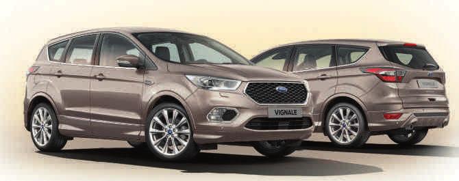 FORD KUGA Modellek Motorok: 1.5l Ford EcoBoost 176LE AWD automata váltóval 2.