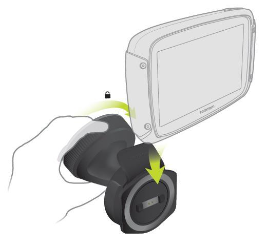 Olvassa el az utasításokat a készülék elhelyezésével kapcsolatban, mielőtt üzembe helyezné a Rider készüléket.