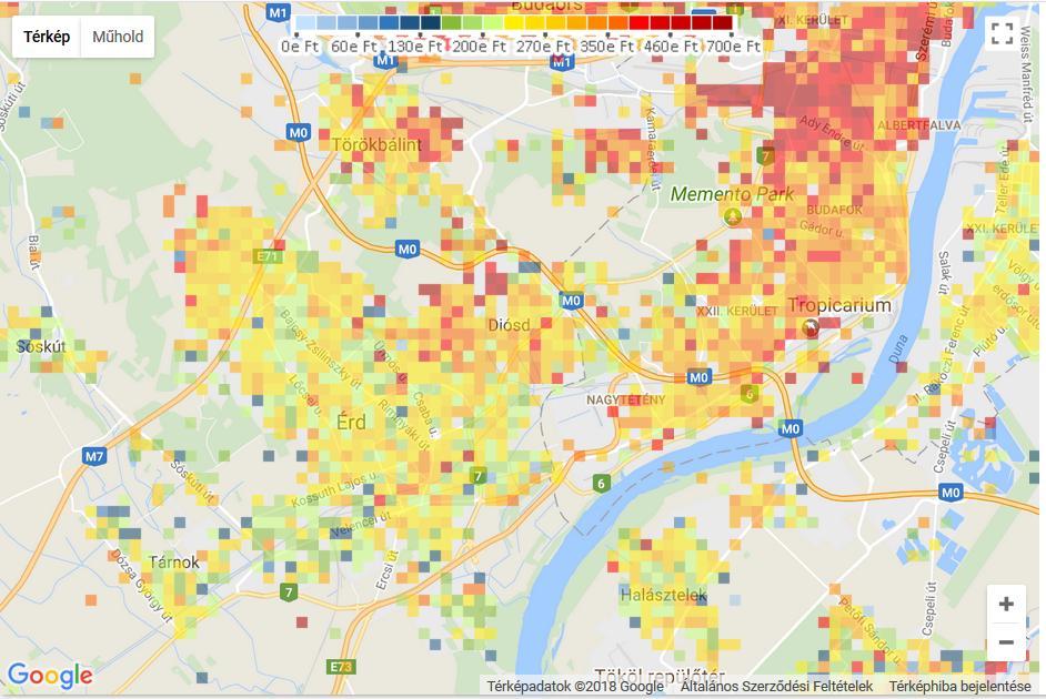 A lakások háromnegyede három, ill.