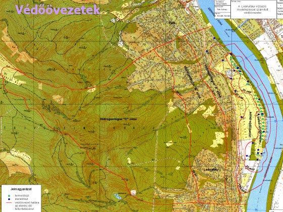 Hidrogeológiai "A" védőterület: A hidrogeológiai "A" védőterületről 5 éven belül a kútba kerülhet a szennyező anyag, a szennyezett víz.