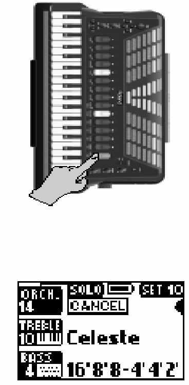 A zenekari hangszínek használata V Harmonika A zenekari hangszínek használata Az FR-7/FR-5 tartalmazza továbbá különböz hangszerek PCM hangszíneit (hangmintáit)is, melyek nem harmonika hangszínek.