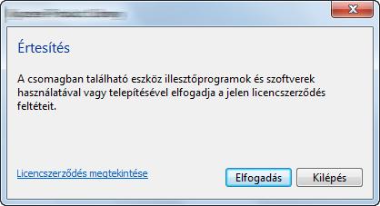 A készülék telepítése és beállítása > A szoftver telepítése Egyedi telepítés Az alábbi példa ismerteti a szoftver telepítését Windows 8.1 alatt [Egyedi telepítés] használatával. 1 Helyezze be a DVD-t.