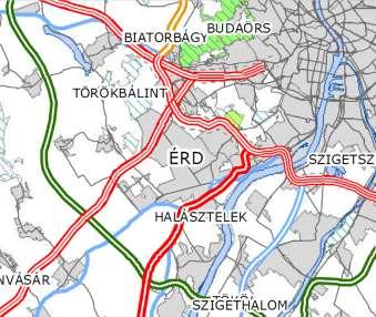 szempont, hogy a Diósd felől Törökbálintra érkező átmenő forgalom az átjátszótorony mellé tervezett gyűjtő útszakasszal a Diósdi útra lenne levezetve, megszüntetve az Annahegyet, Hegyalja utcát