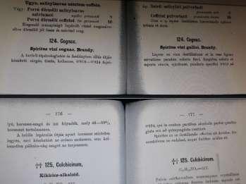 Fehér, aromás borokból készül a legtöbb régi gyógyszerkönyvben is hivatalos borpárlat, a konyak, eredeti francia nevén -Cognac. A 2. Magyar Gyógyszerkönyvben Cognac néven volt hivatalos.