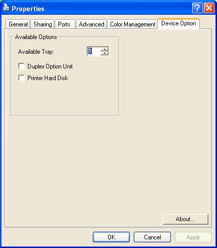 Windows nyomtatóillesztő-programok beállítása A tartozék telepítése után szükség lehet a Windows nyomtatóillesztő-programjának frissítésére is annak érdekében, hogy az új lehetőségek elérhetőek