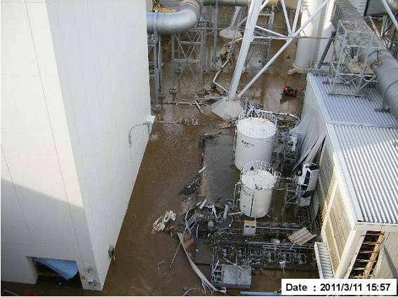 Daini-nél Fukushima Daiichi A Daiichi (I) és a Daini (II) kiépítéseknél eltérő a
