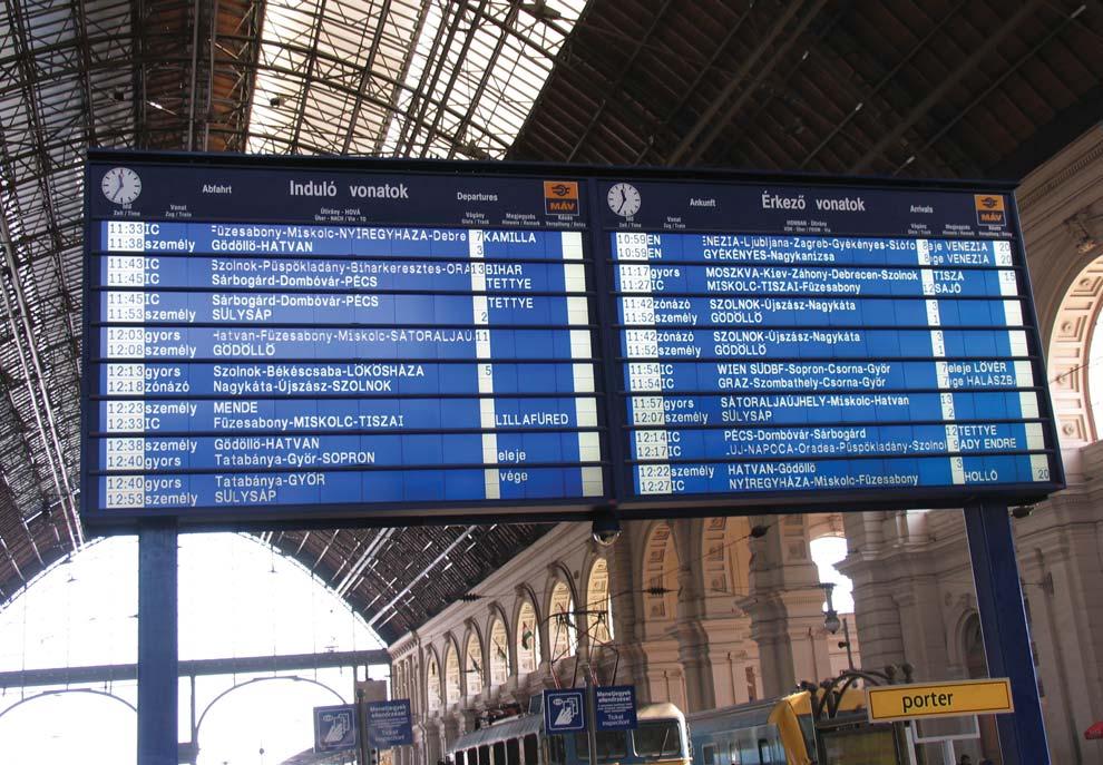 Újrahangolták a Keleti pályaudvart 2014 nyarától irányított hangszórók és korszerű kijelzők működnek a Keleti pályaudvaron.