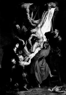 Rubens (1577-1640) : Abnahme von Kreuz Das Franziskanerkloster in Pápa Nach Papst Paul III.